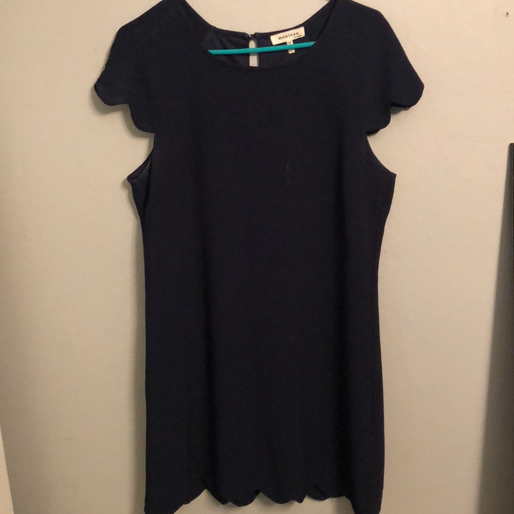 Navy blue dress
